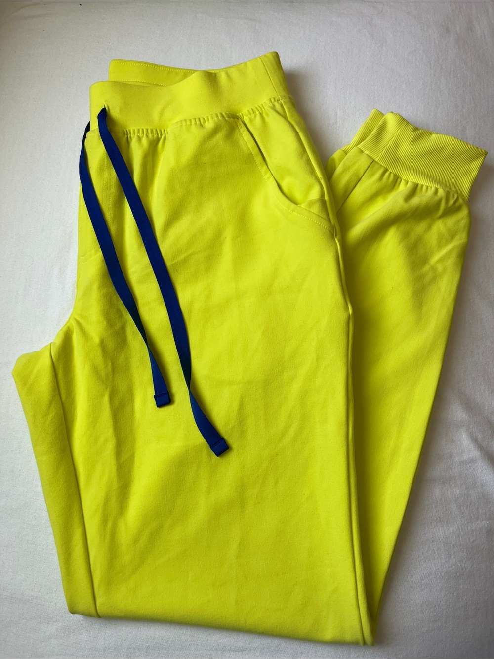 Figs Scrub Pants LIMITED EDITION Citrine NWOT